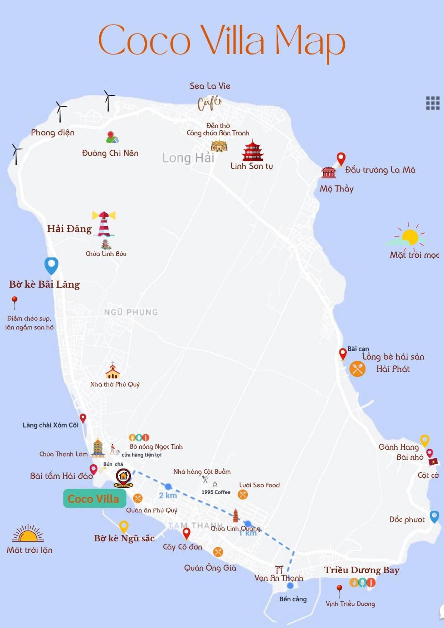 Coco Villa-Dao Phu Quy Cu Lao Thu Ngoại thất bức ảnh